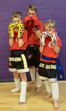 Family of Black Belts All three have now gained blackbelts